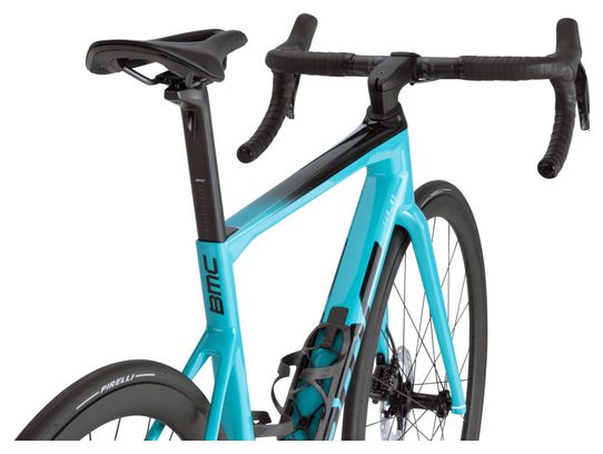 Vélo de Route BMC Teammachine SLR 01 Four Shimano Ultegra Di2 12V 700 mm Bleu Turquoise – Image 4