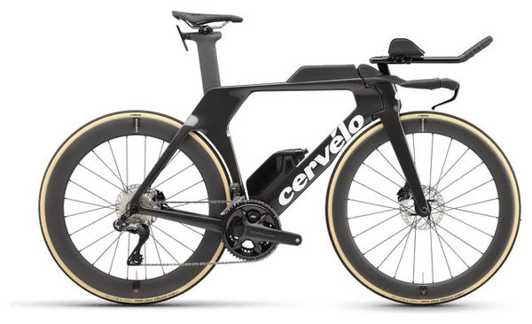Vélo de Triathlon Cervélo P5 Shimano Ultegra Di2 12V 700 mm Noir 2025