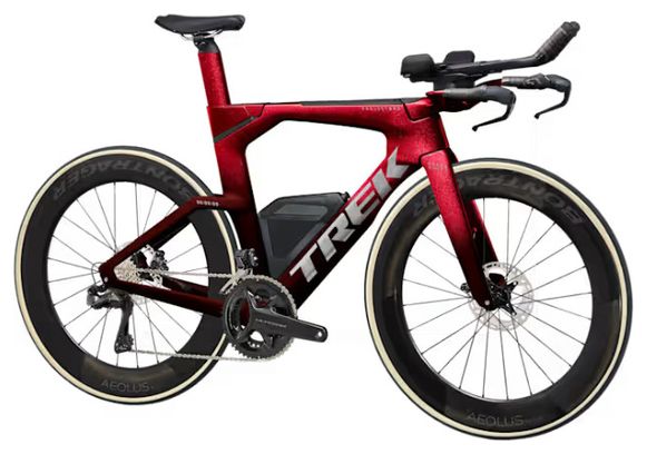 Vélo de Triathlon Trek Speed Concept SLR 7 Shimano Ultegra Di2 12V 700 mm Rouge/Noir