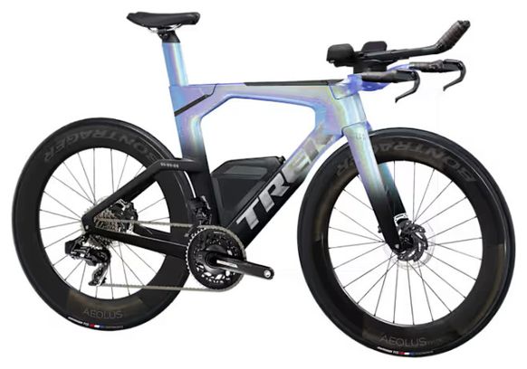 Vélo de Triathlon Trek Speed Concept SLR 7 Sram Force AXS 12V 700 mm Bleu/Noir