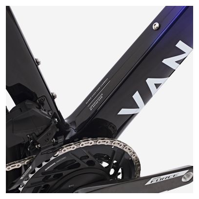 Vélo de Route Van Rysel RCR-F Pro Sram Force AXS 12V 700 mm Violet Électrique 2025 – Image 9