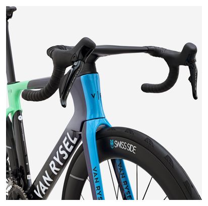 Vélo de Route Van Rysel RCR-F Pro Shimano Dura-Ace Di2 12V 700 mm Bleu Decathlon AG2R La Mondiale 2025 – Image 4