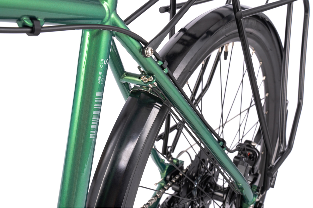 Bombtrack ARISE TOUR Vélo de voyage metallic green – Image 10